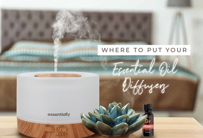 Where to put your essential oil diffuser