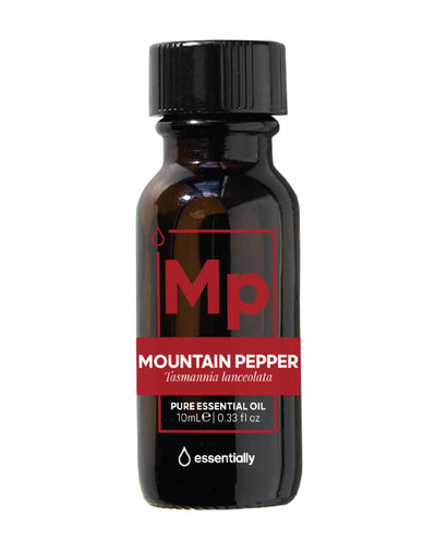 Mountain Pepper Pure Tasmanian Native Australian Essential Oil (5%) in Organic Jojoba - Essentially Co Australia