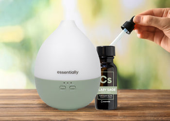 How many drops of essential oil to use in your diffuser?