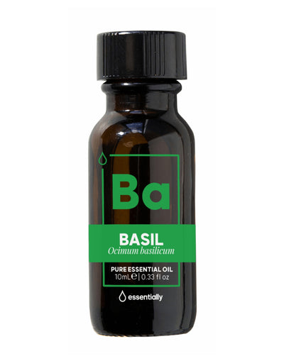 Basil Pure Organic Essential Oil - Essentially Co Australia