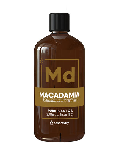Macadamia Pure Cold Pressed Organic Carrier Oil - Essentially Co Australia