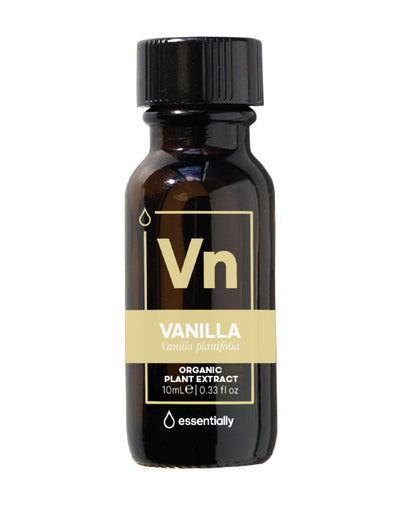 Vanilla Pure Organic Extract 5% in Sunflower Oil - Essentially Co Australia