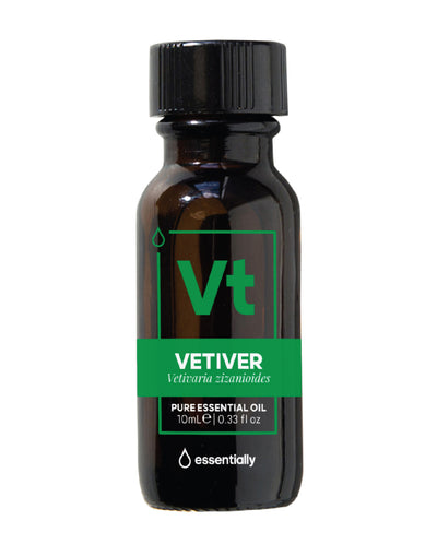 Vetiver Pure Organic Essential Oil - Essentially Co Australia