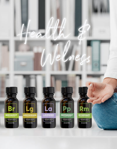 Health and Wellness Bundle - Five Health and Wellness Organic Essential Oils - Essentially Co Australia